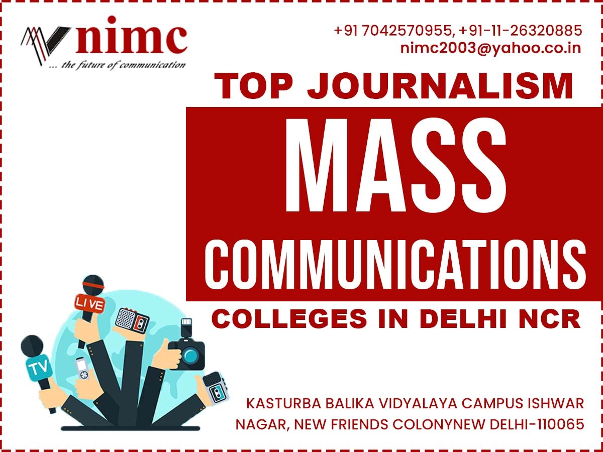 Career opportunities after Journalism Media course from NIMC